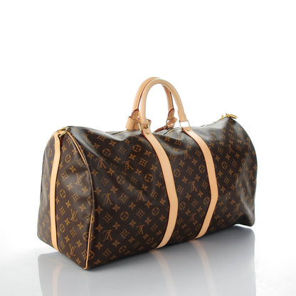 Louis Vuitton Monogram Keepall Bandouliere 55 3 of 9