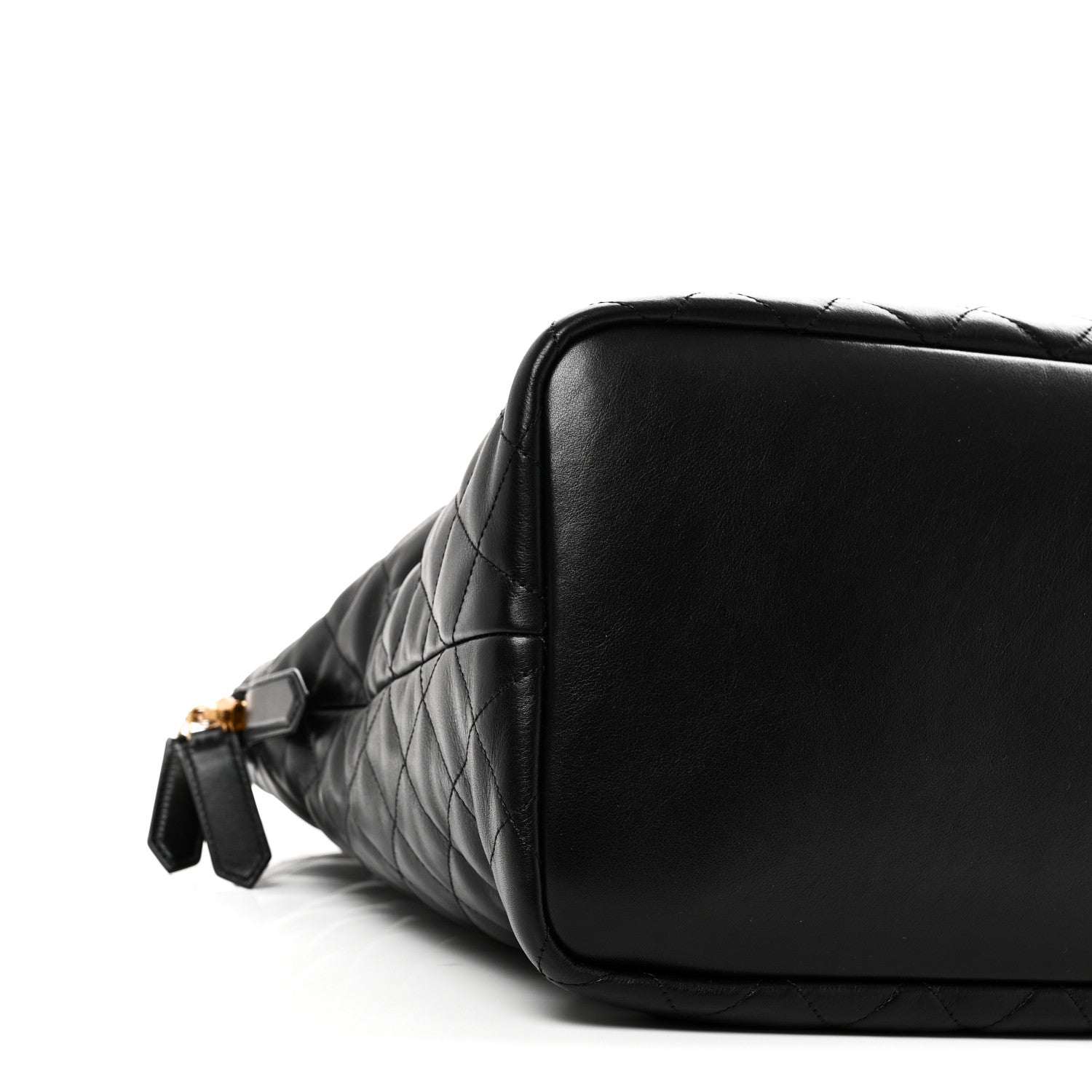 Saint Laurent Calfskin Quilted ES Giant Travel Bag Black 8 of 9