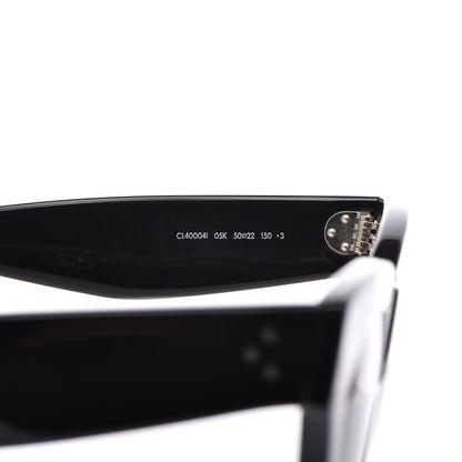 Celine Acetate Cat Eye Sunglasses CL40004I Havana Black 6 of 10