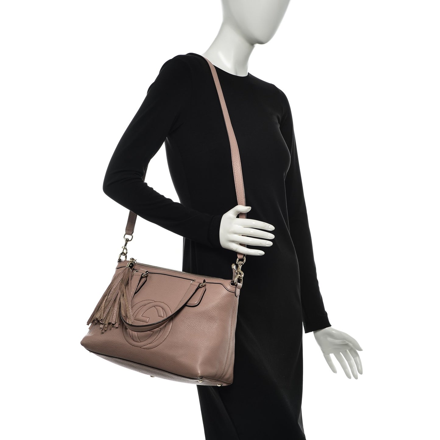 Cellarius Calfskin Small Soho Top Handle Satchel Pink