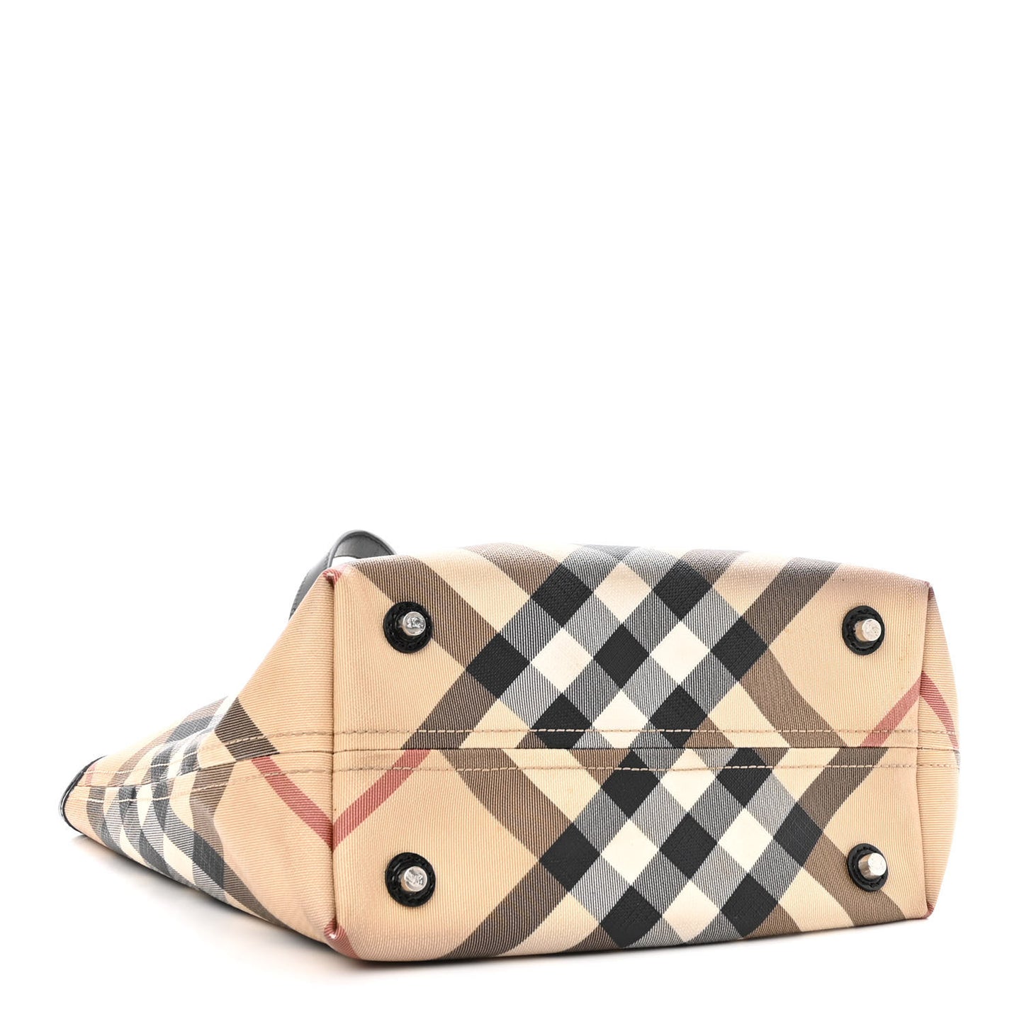 Nova Check Tote Black