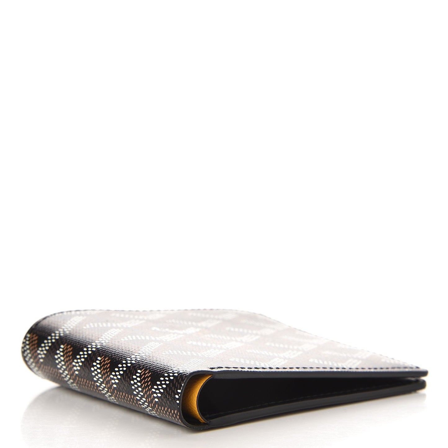 Goyardine Bi-Fold Victoire PM Wallet Black