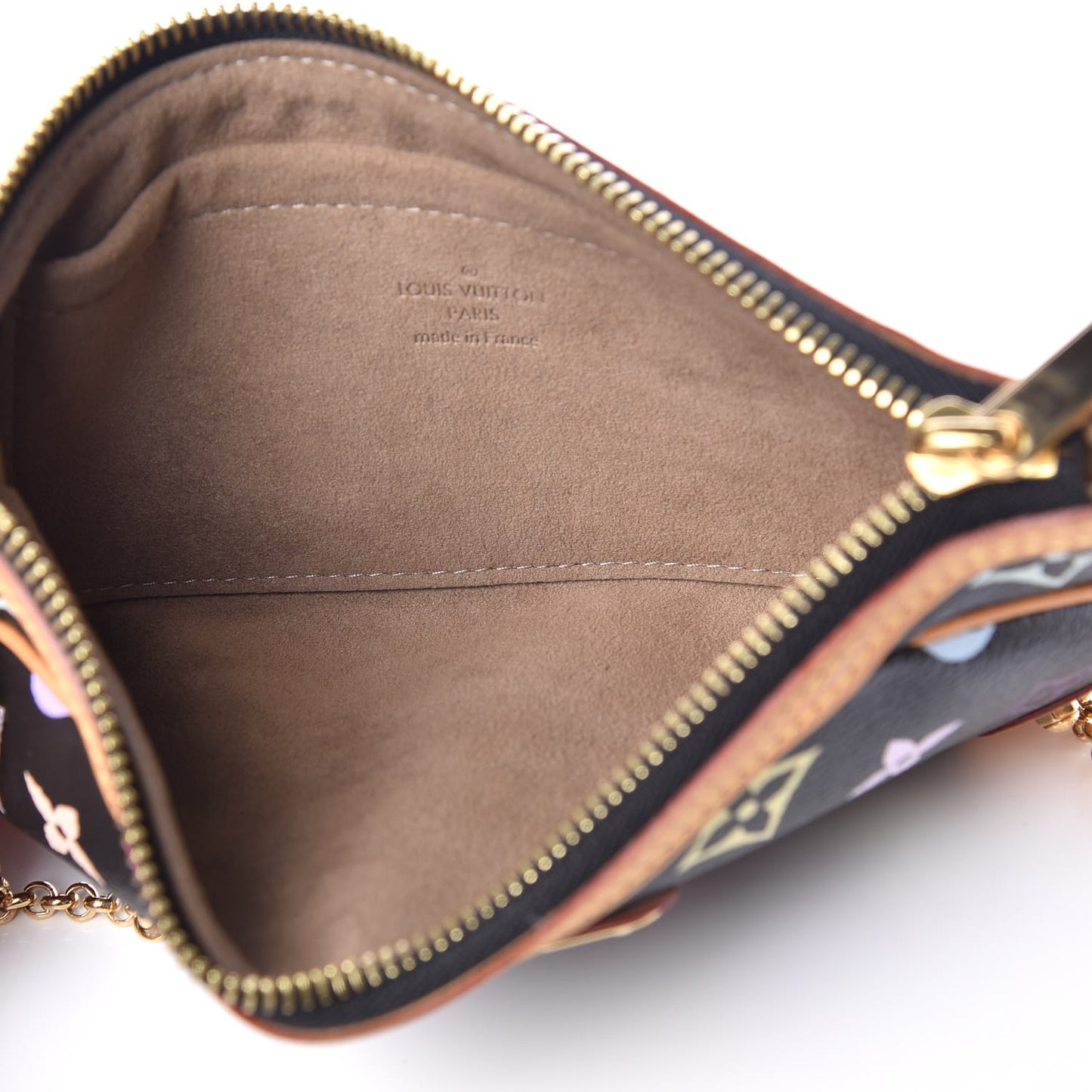 Monogram Multicolor Pochette Milla MM Black