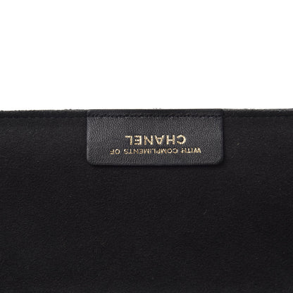 Chanel Grosgrain Quilted Jewelry Roll Case 6 of 10