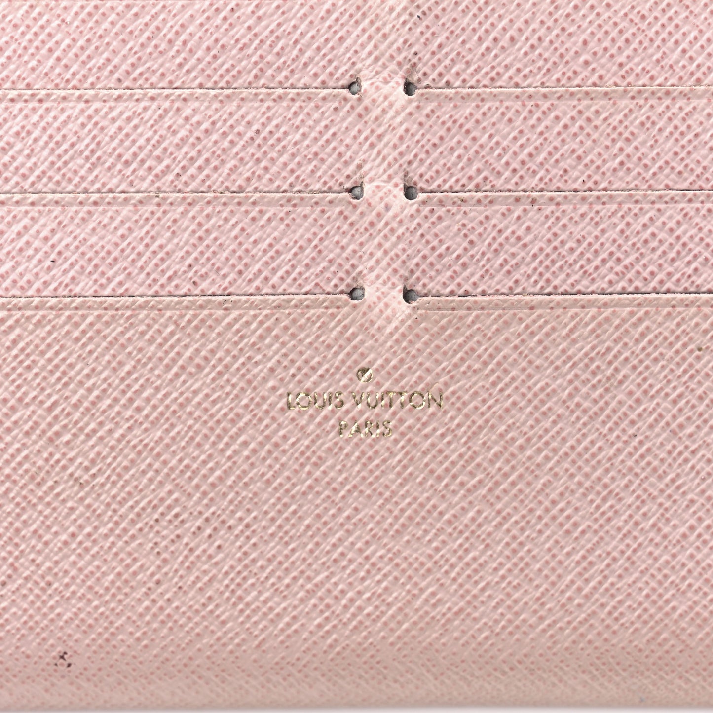 Damier Azur Pochette Felicie Chain Wallet Rose Ballerine