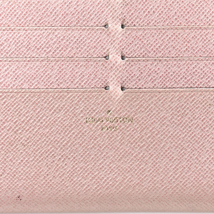 Louis Vuitton Damier Azur Pochette Felicie Chain Wallet Rose Ballerine 12 of 17