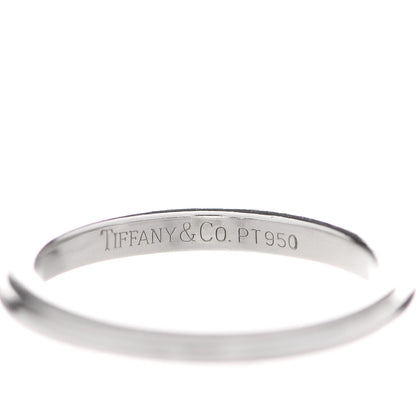 Tiffany Platinum 2mm Milgrain Wedding Band Ring 48 4.5 4 of 6