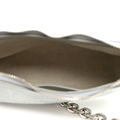 Gucci Shine Guccissima Emblem Small Shoulder Bag Silver 5 of 11