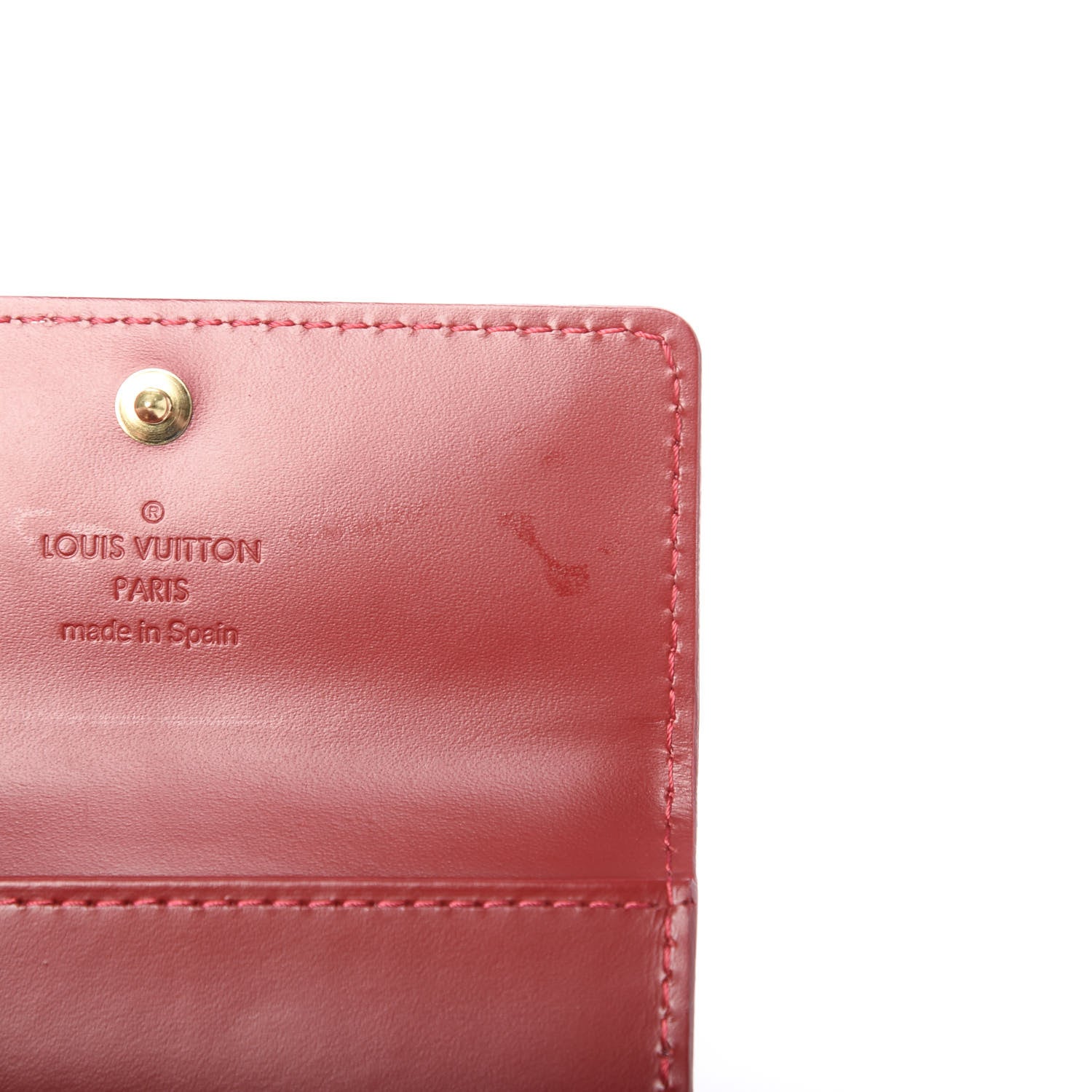Louis Vuitton Vernis Multicles 4 Key Holder Pomme D'Amour 9 of 9