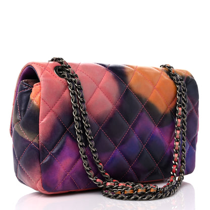 Chanel Printed Lambskin Quilted Small Flower Power Flap 3 of 17