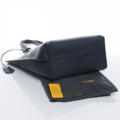 Fendi Vitello All In Tote Navy 4 of 8