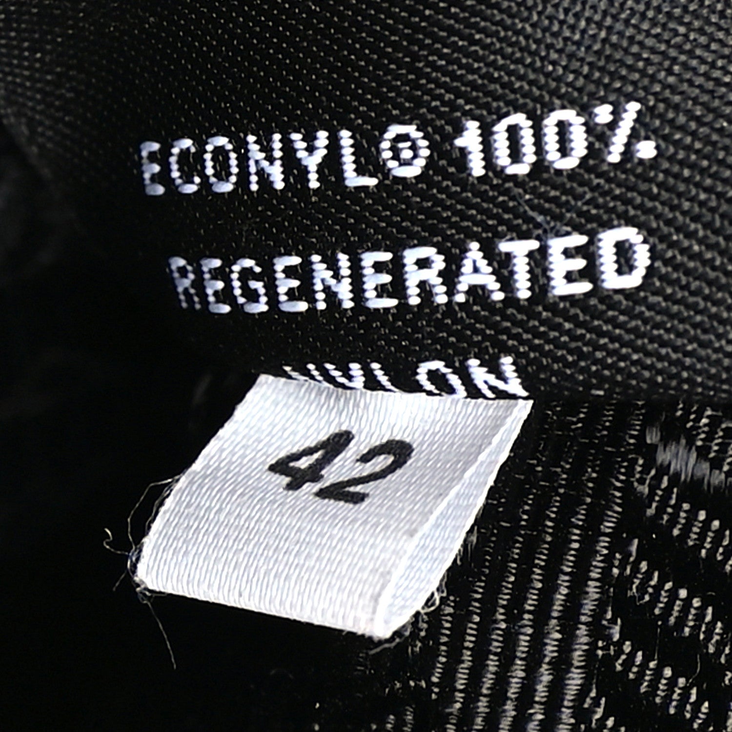 Prada Re-Nylon Saffiano Stitched Re-Edition 1995 Chaine Drawstring Bucket Bag Black 6 of 10