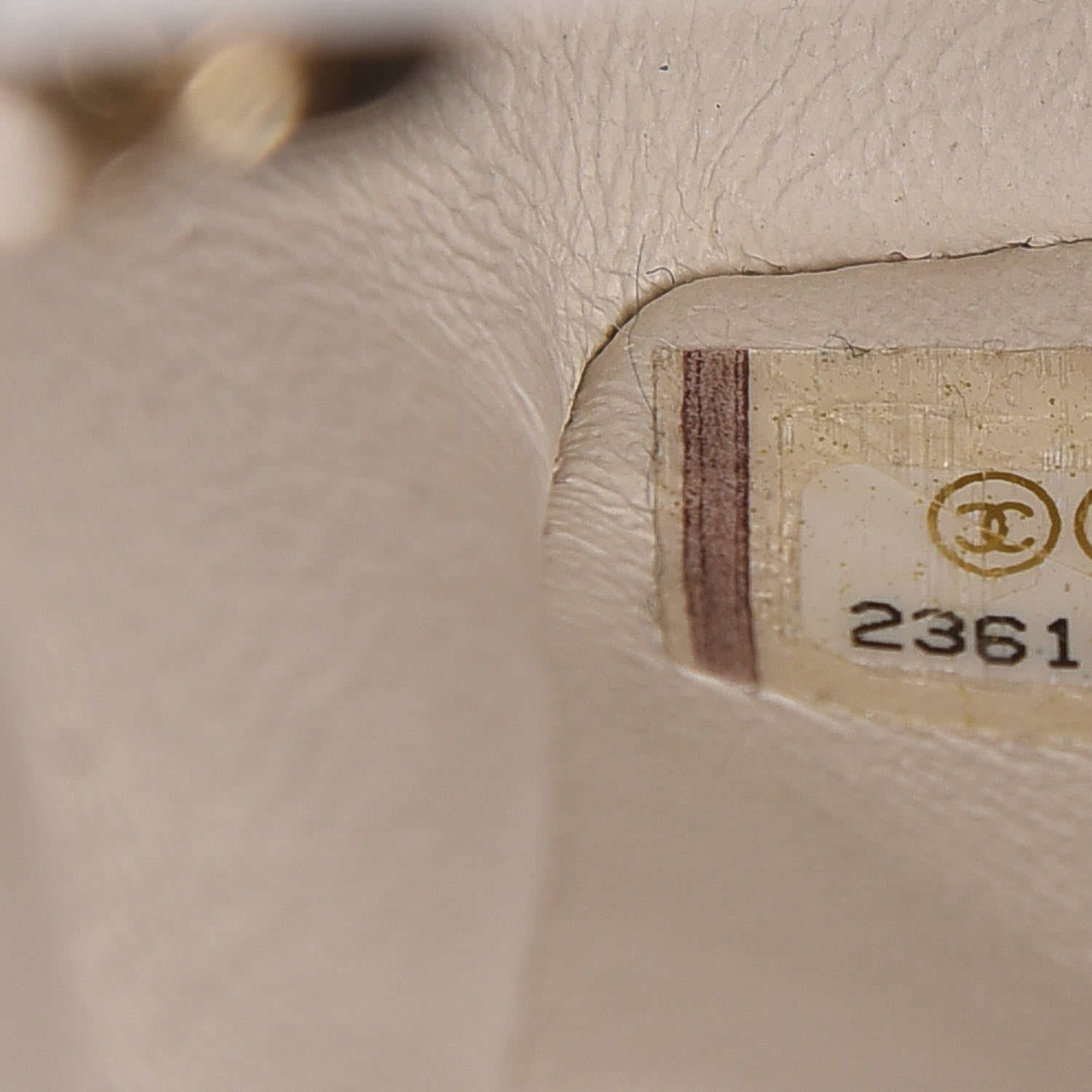 Chanel Caviar Quilted Mini Rectangular Flap White 7 of 14