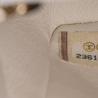 Chanel Caviar Quilted Mini Rectangular Flap White 7 of 14