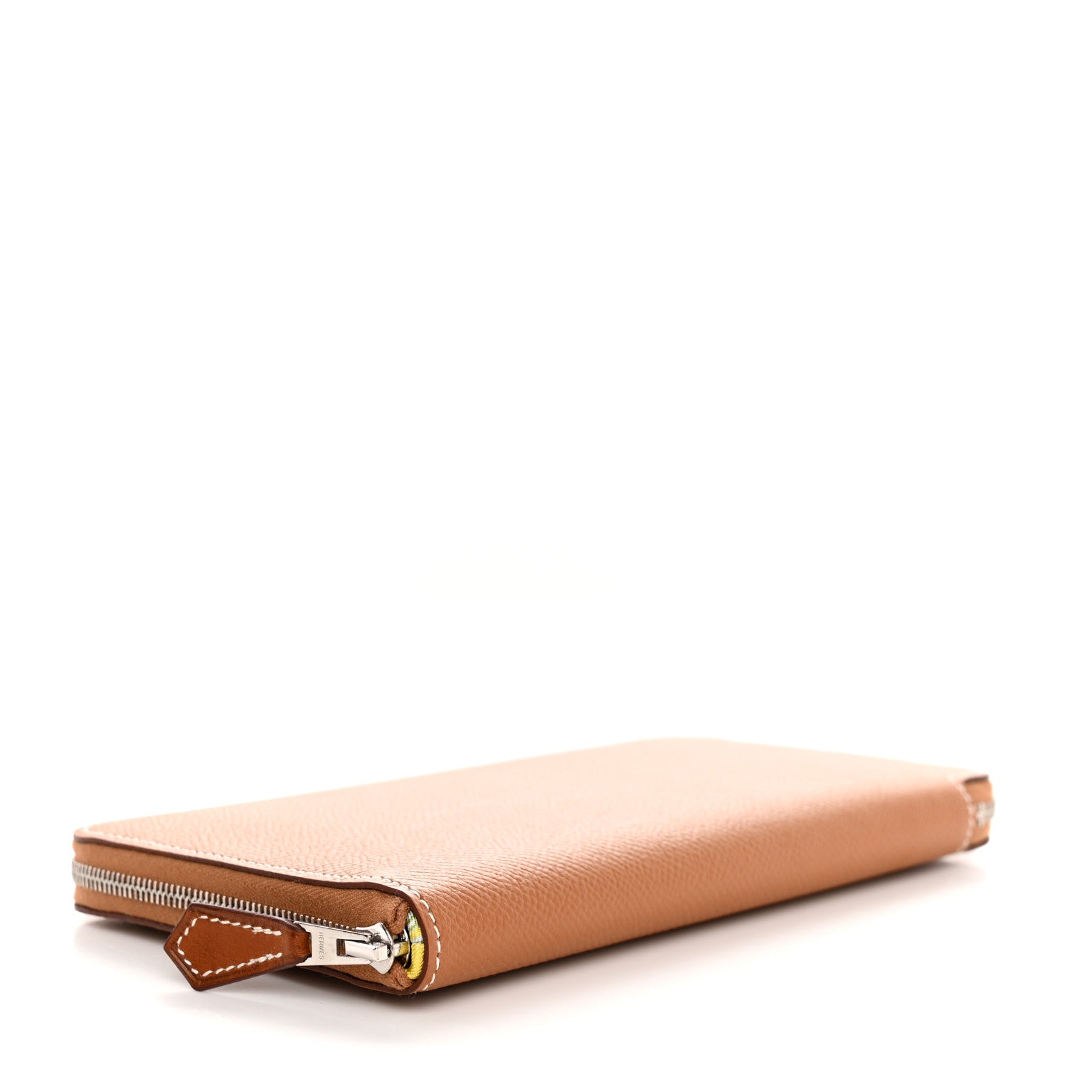 Hermes Epsom Silk'In Wallet Gold Jaune De Naples 4 of 8