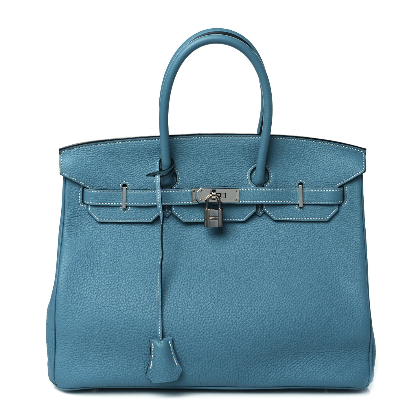 Togo Birkin 35 Blue Jean