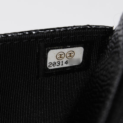Chanel Caviar Quilted Wallet On Chain WOC Black 8 of 8