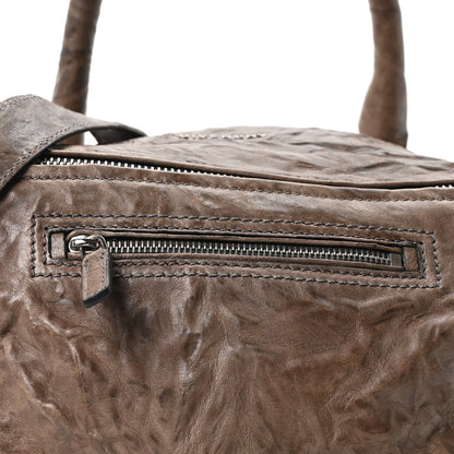 Givenchy Tumbled Sheepskin Medium Pandora Charcoal 7 of 9