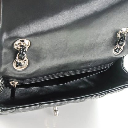 Chanel Patent Calfskin Quilted Mini Rectangular Flap Black 5 of 8