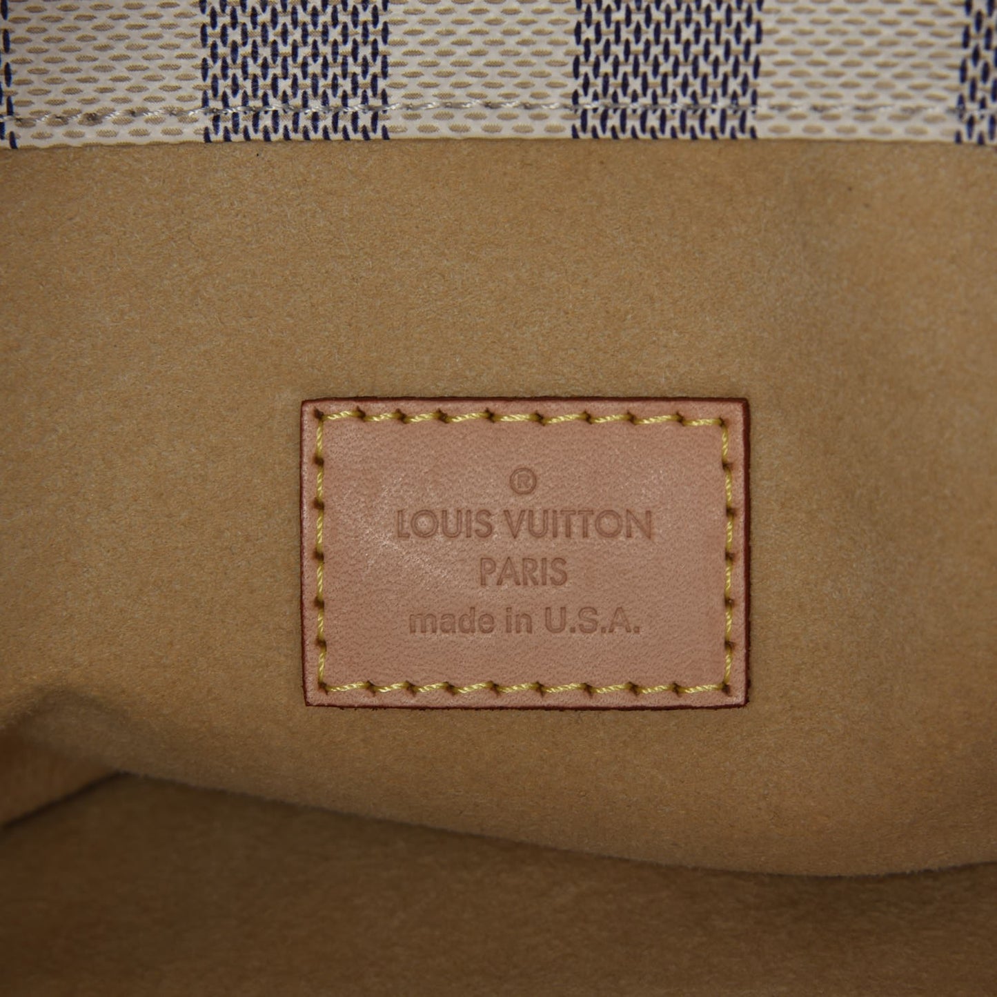 Damier Azur Artsy GM
