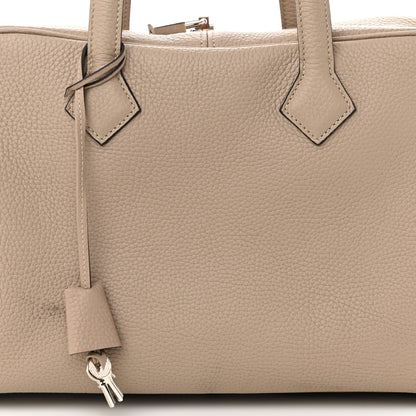 Hermes Taurillon Clemence Victoria II 35 Gris Tourterelle 8 of 12