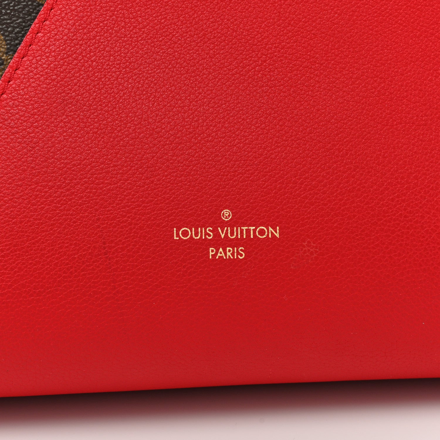Louis Vuitton Calfskin Monogram Kimono Tote Cherry 14 of 19
