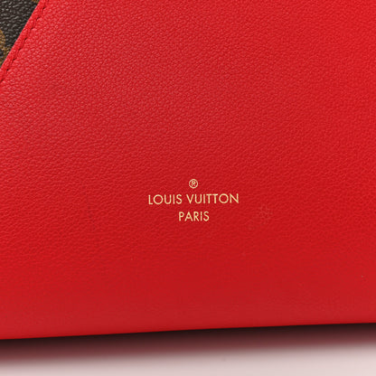 Louis Vuitton Calfskin Monogram Kimono Tote Cherry 14 of 19