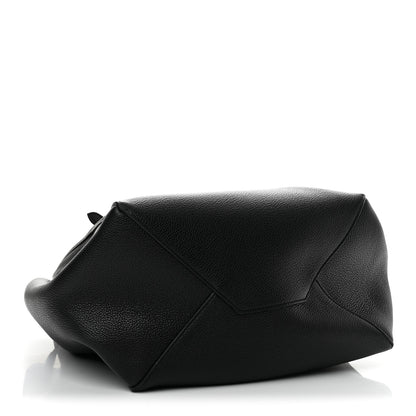 Celine Soft Grained Calfskin Small Belt Cabas Phantom Black 3 of 11