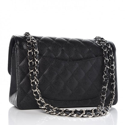 Chanel Caviar Quilted Small Double Flap Black 3 of 9