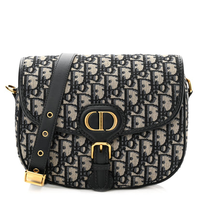 Christian Dior Oblique Medium Bobby Flap Blue 1 of 9