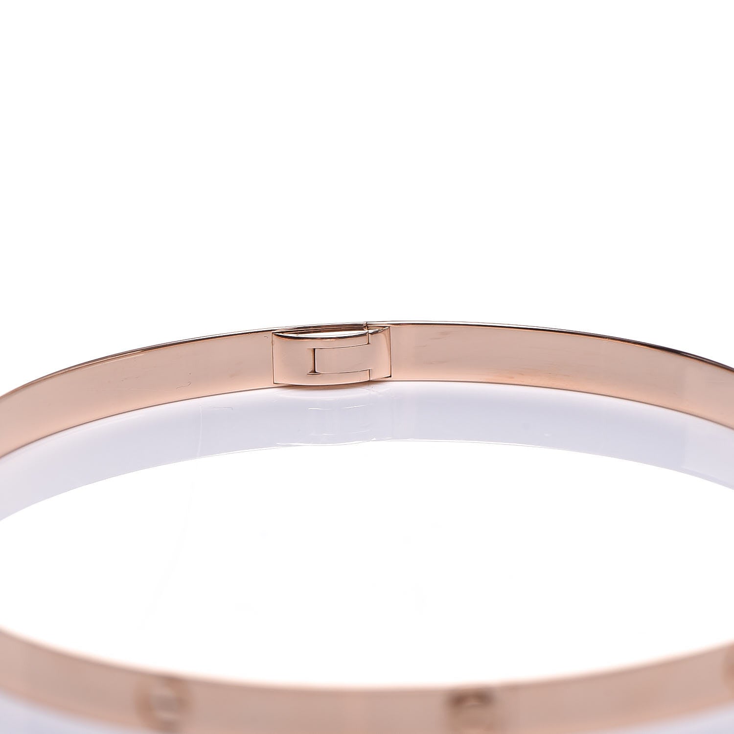 Cartier 18K Pink Gold Small LOVE Bracelet 18 6 of 9