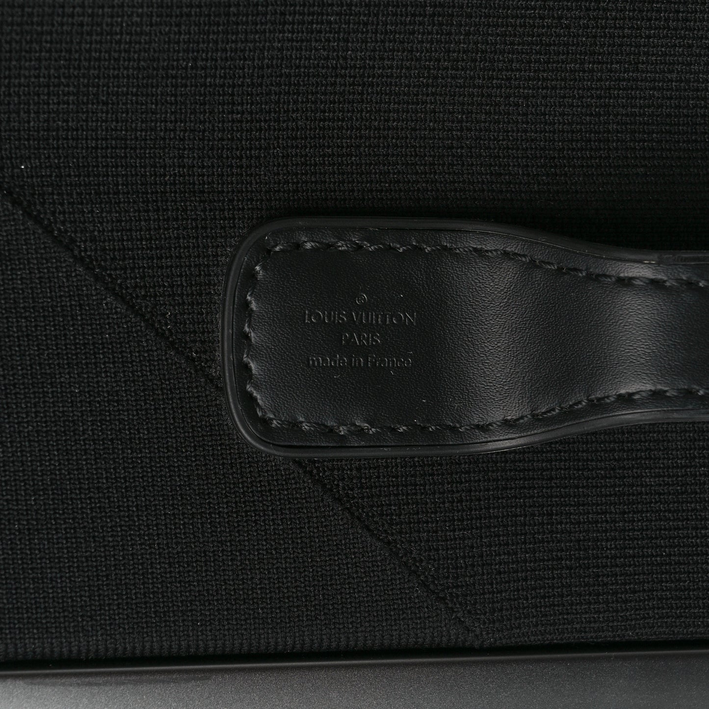 LOUIS VUITTON Knit Monogram Eclipse Horizon Soft 55 Suitcase