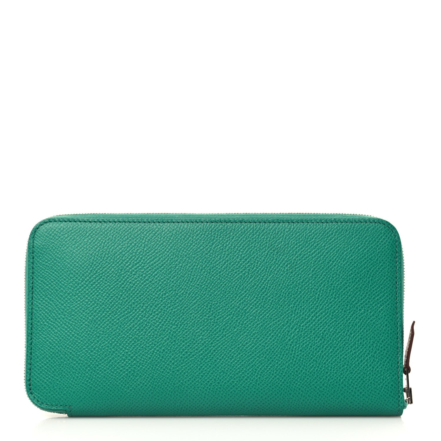 Hermes Epsom Silk'In Wallet Vert Jade 1 of 7