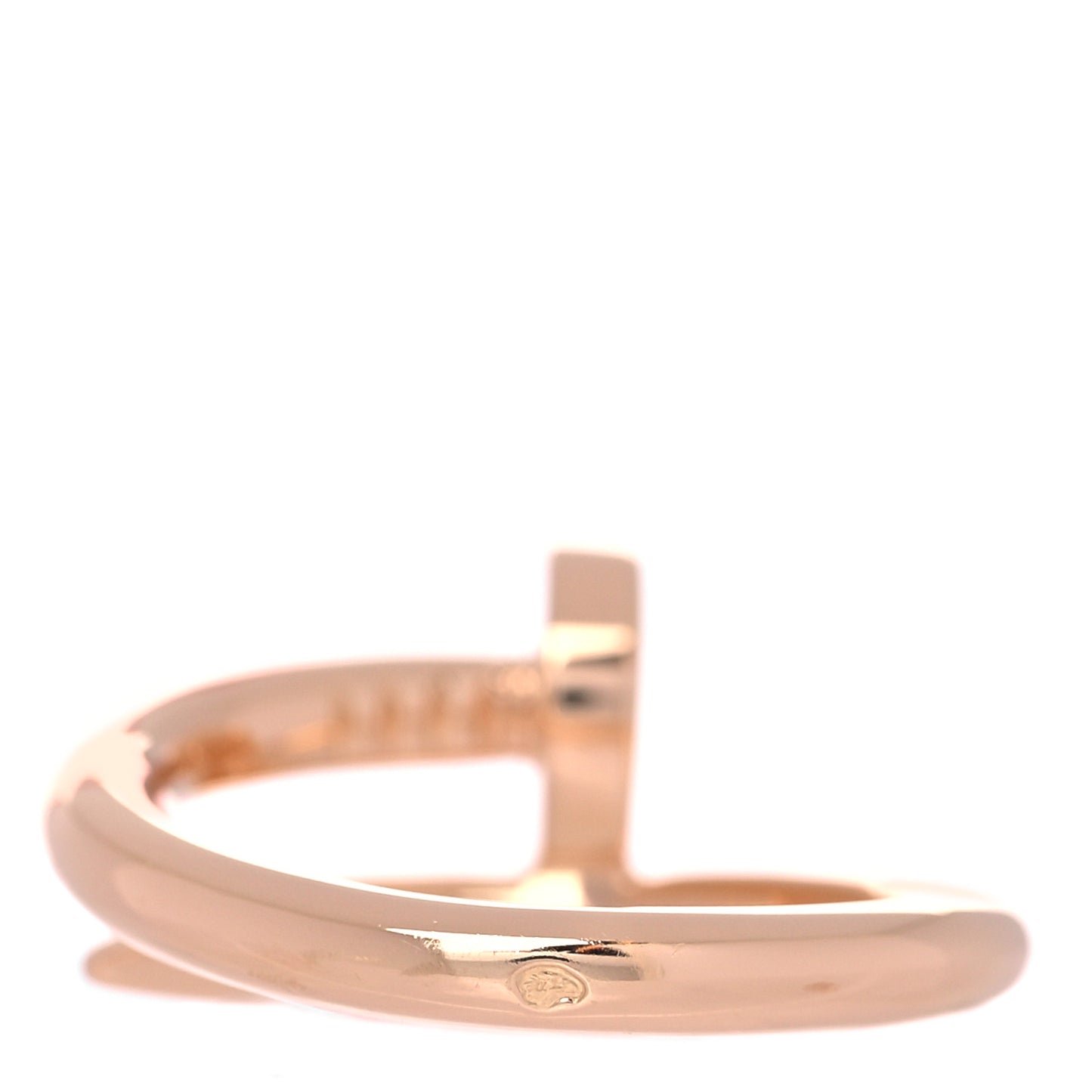 18K Pink Gold Juste Un Clou Ring 51 5.75