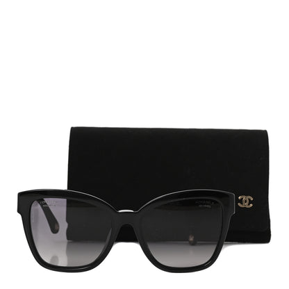 Chanel Acetate Chain Square Sunglasses 5487-A Black 7 of 8