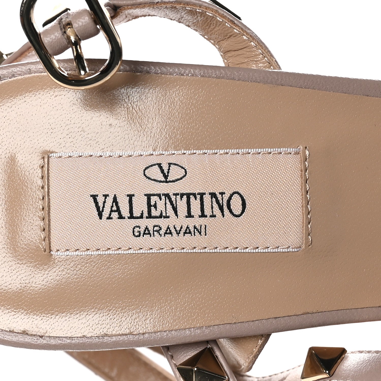 Valentino Garavani Patent Nappa Rockstud Ankle Strap 65mm Pumps 40 Rosso Valentino Poudre 7 of 9
