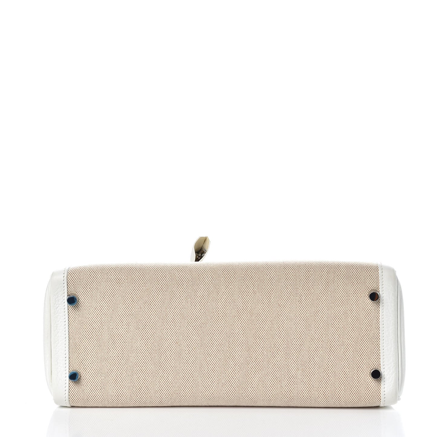 Taurillon Clemence Toile Kelly Retourne 32 White