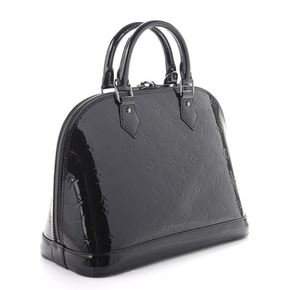 Louis Vuitton Vernis Alma PM Noir Magnetique 3 of 9