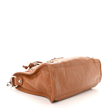 Balenciaga Agneau Classic Silver Hardware S City Camel 4 of 14