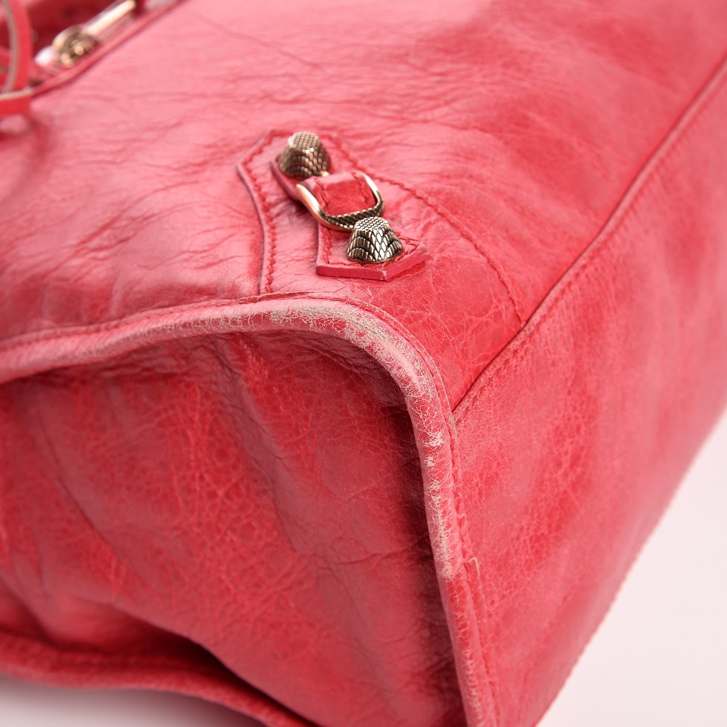 Balenciaga Agneau Giant 12 Rose Gold Hardware City Rose Thulian 8 of 16
