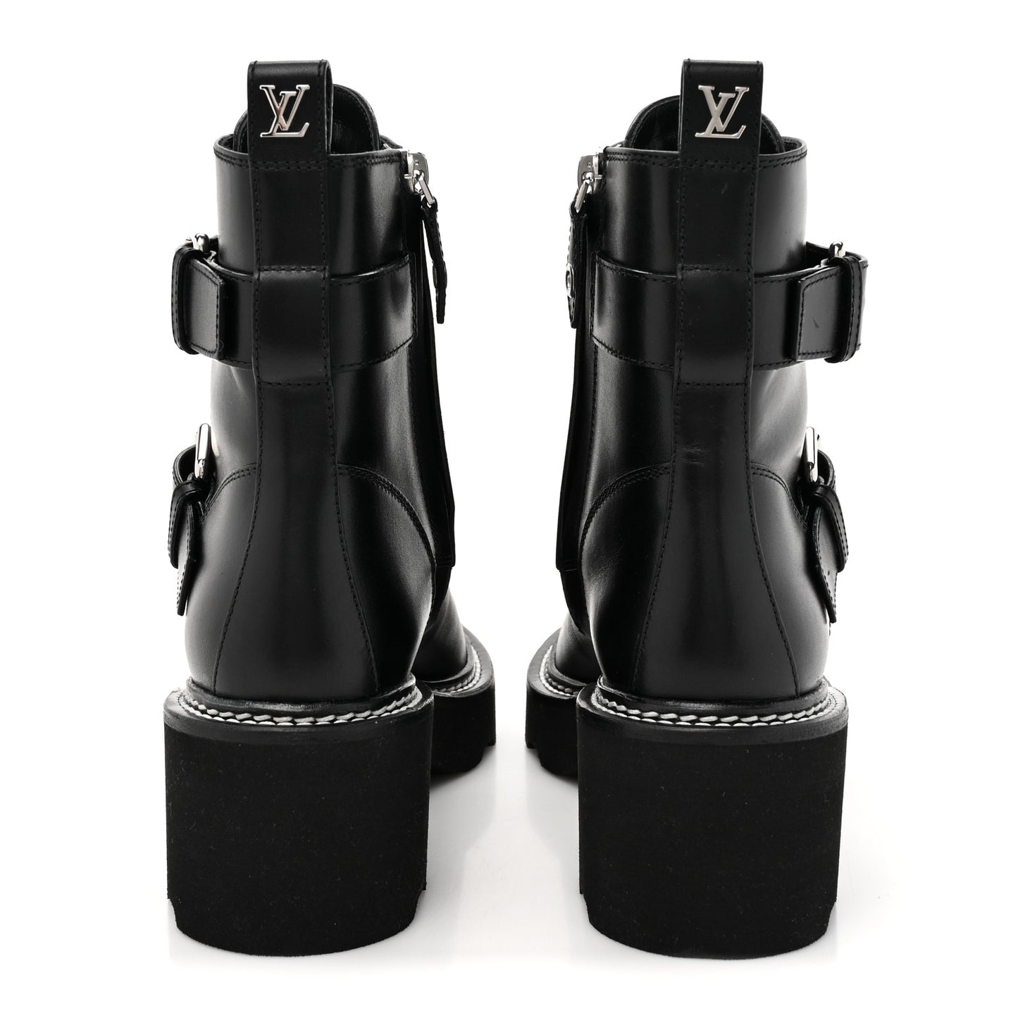 Calfskin Beaubourg Ankle Boots 36 Black