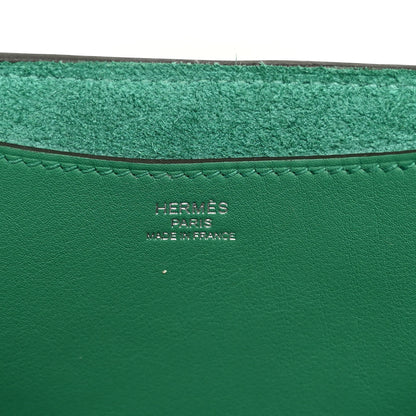 Hermes Taurillon Clemence Swift In-The-Loop 23 Bag Vert Vertigo 6 of 10