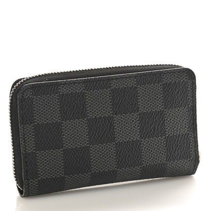 Louis Vuitton Damier Graphite Zippy Coin Purse Vertical 3 of 8