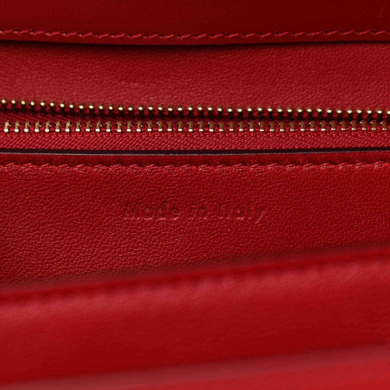 Celine Box Calfskin Medium Classic Box Flap Bag Red 7 of 10
