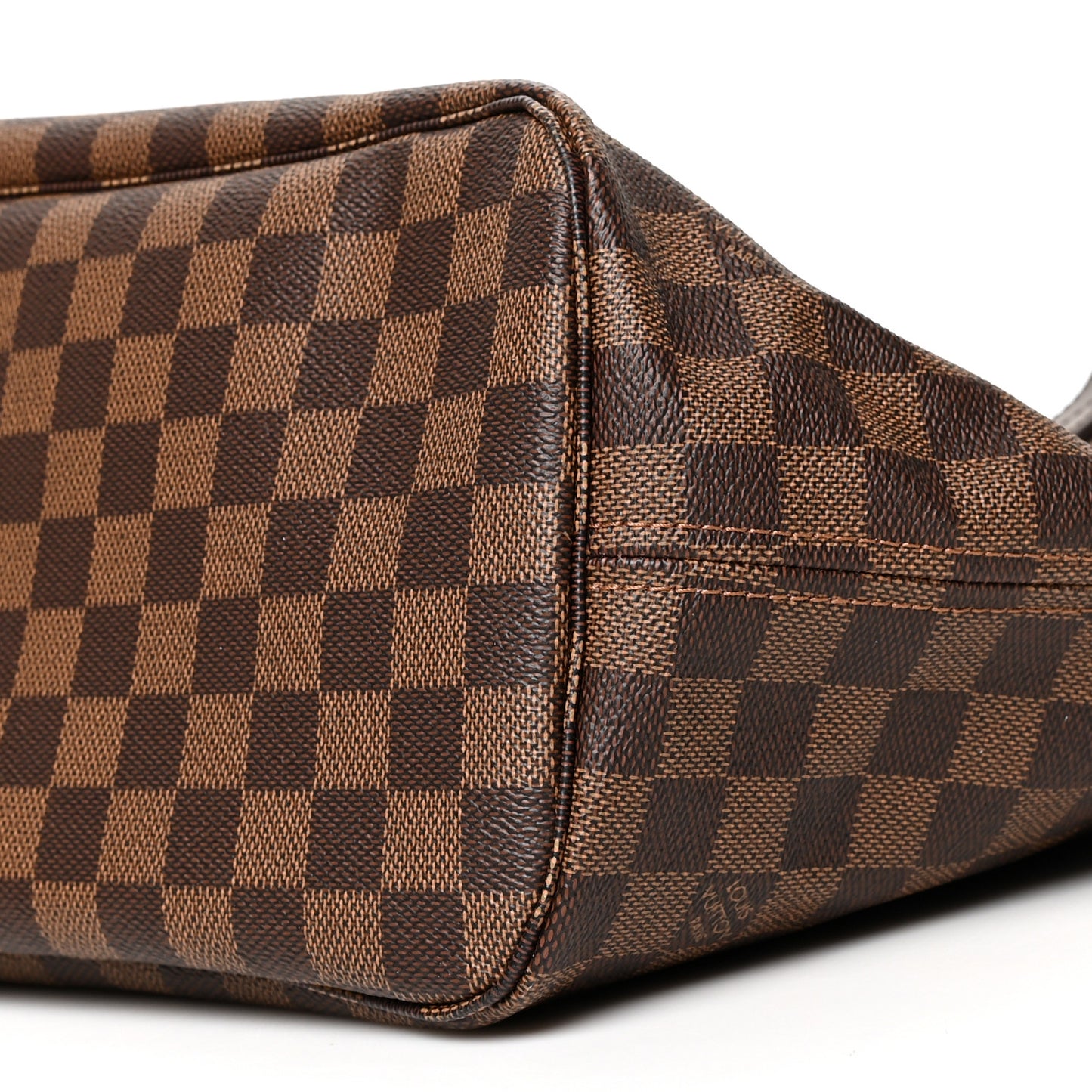 Damier Ebene Neo Neverfull MM Rose Ballerine