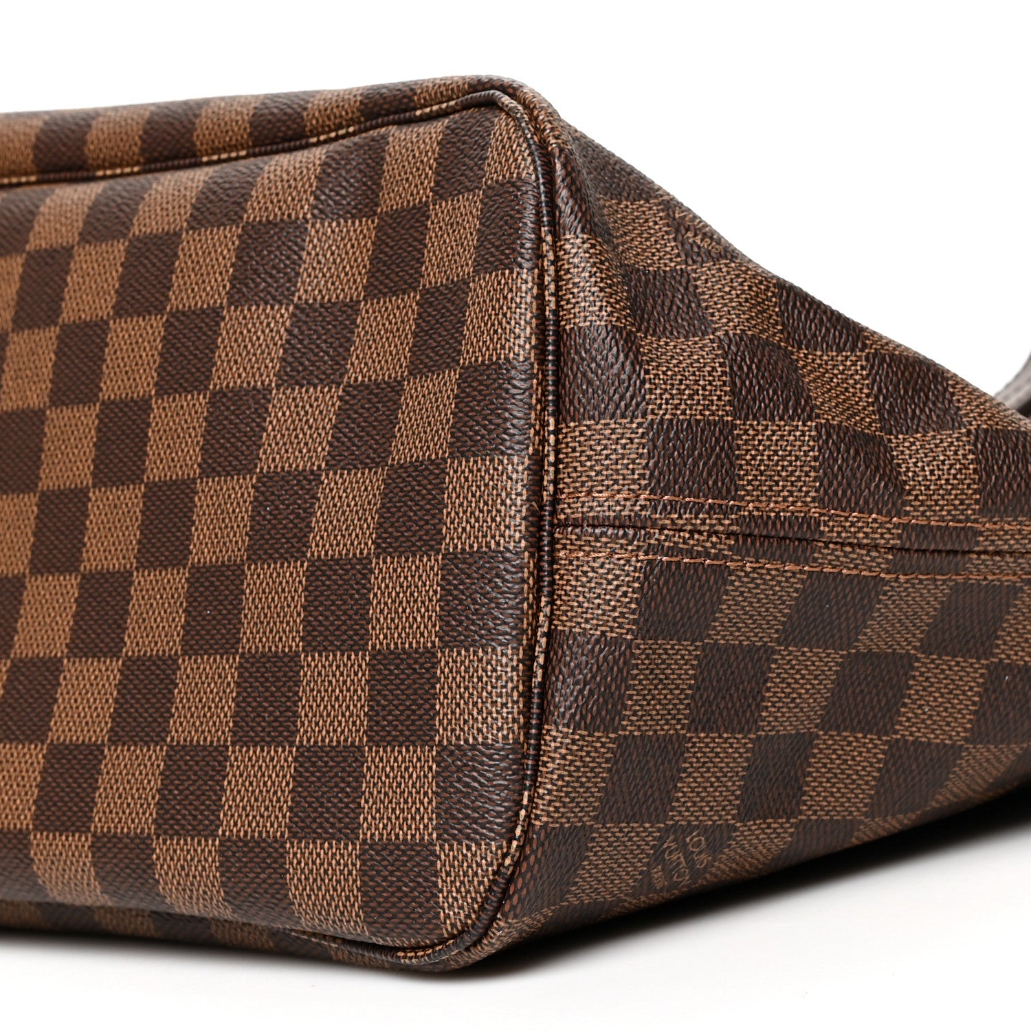 Louis Vuitton Damier Ebene Neo Neverfull MM Rose Ballerine 11 of 13