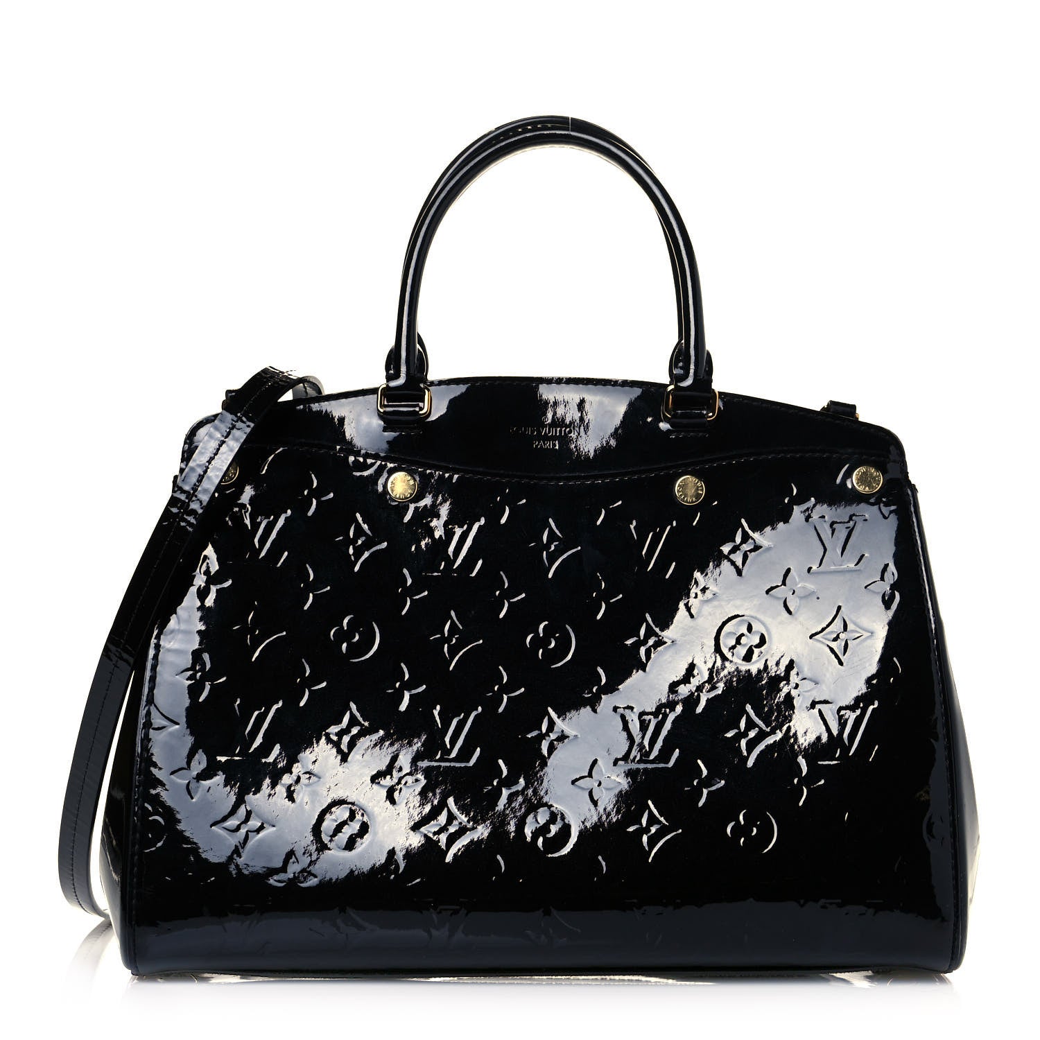 Louis Vuitton Vernis Brea MM Black 1 of 9