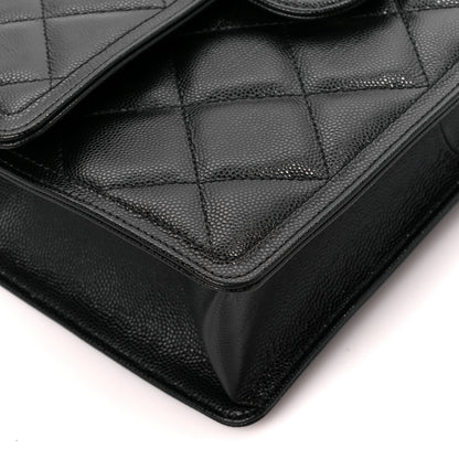 Chanel Caviar Quilted Small Sweet Classic Flap Black 10 of 11