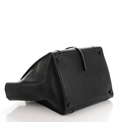 Celine Supple Calfskin Medium Phantom Luggage Black 4 of 7