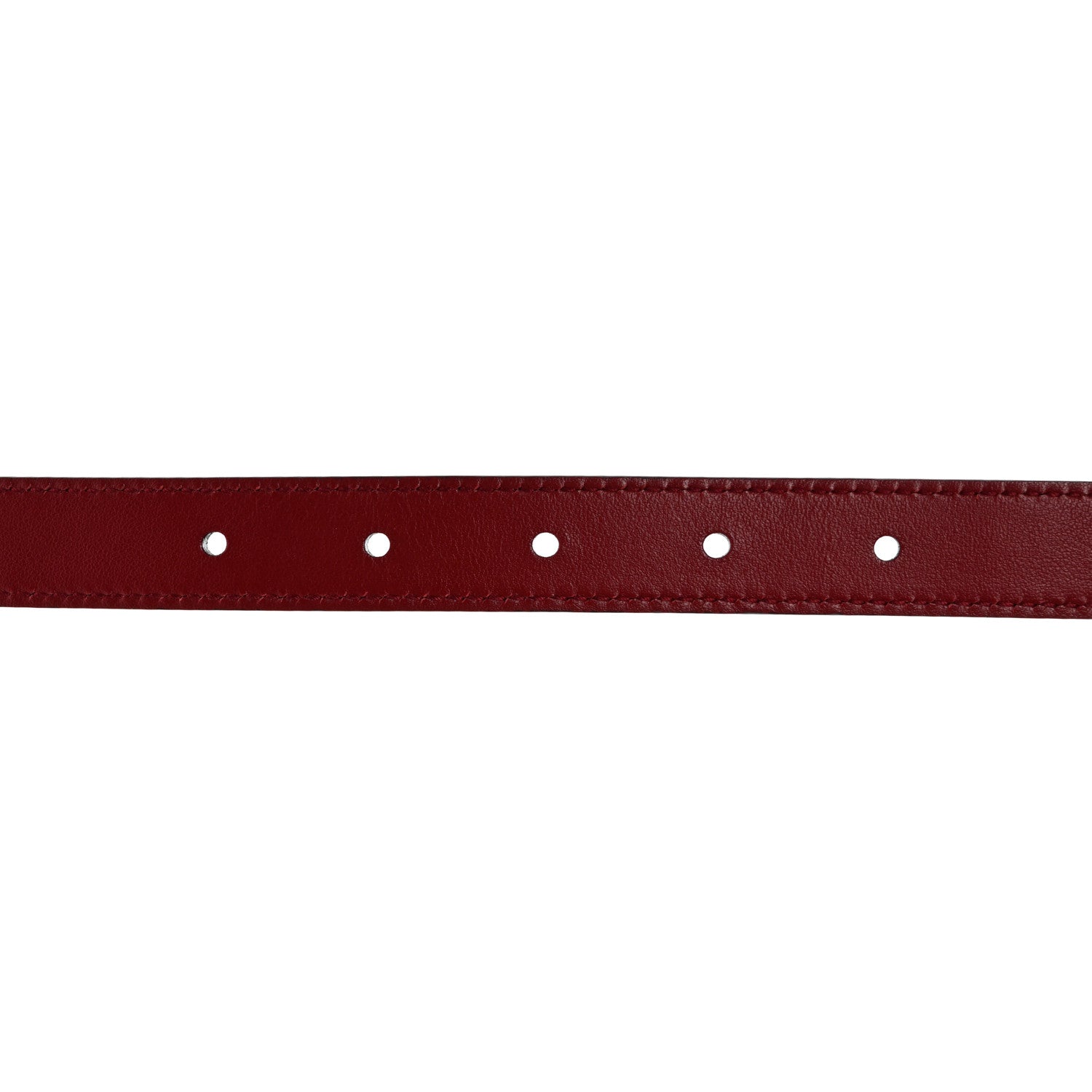 Gucci Plutone Calfskin Double G Reversible 20mm Belt 95 38 Black Red 6 of 11